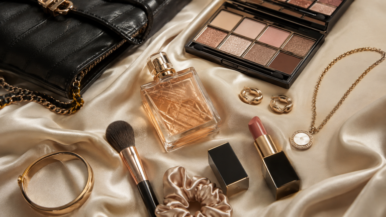 Accessoires de mode, parfum et produits de beauté
